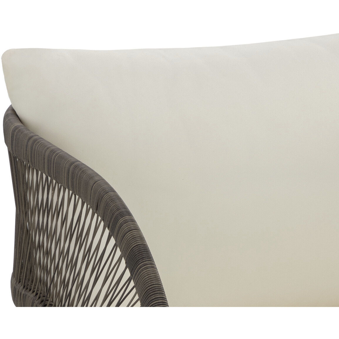 Toulon Stinson Cream Outdoor Lounge Chair